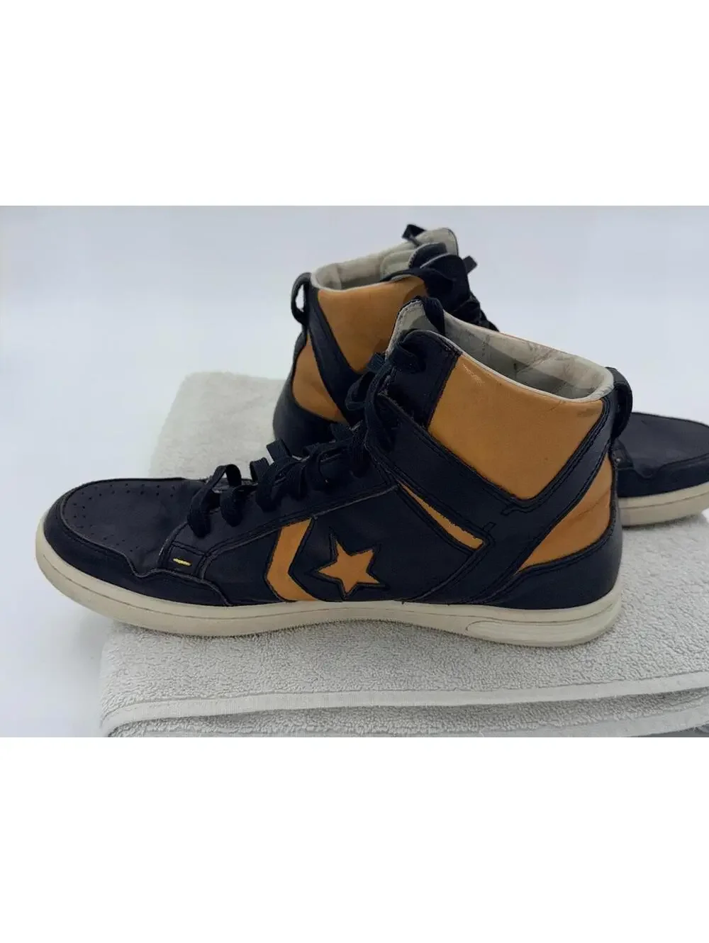 Converse x Varvatos Weapon 86 Brown Leather 132827C Men 11.5 - Picture 7 of 8